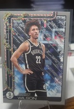 2025-26 Topps Holiday - Jalen Wilson #H11 Holiday Silver Glitter