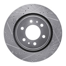 Dfc 631-54204l Front Left Drilled Slotted Brake Rotor For Ford F-150 Dfc 631-54204l Front Left Drilled Slotted Brake Rotor For Ford F-150