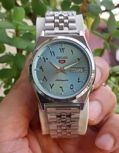 Vintage Seiko Caliber 6309A  Arabic Repaint Diall  Mens Watch (Duty Free For US)