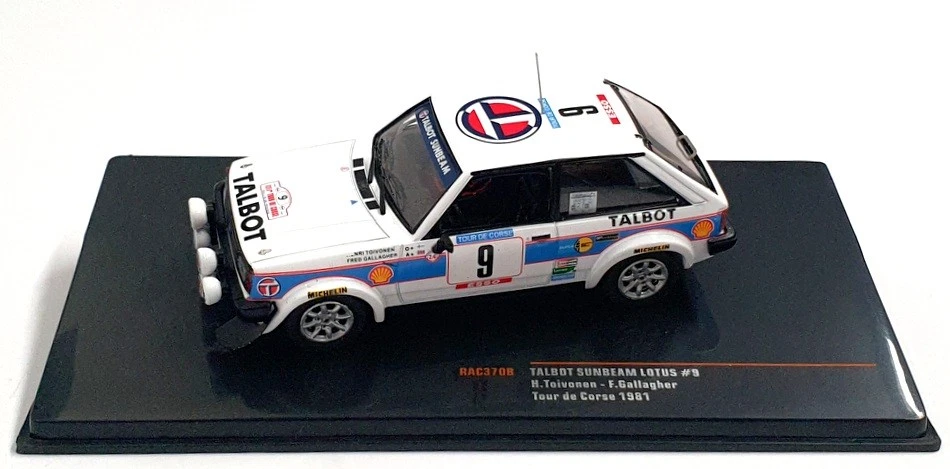 Ixo escala 1/43 RAC370B - Talbot Sunbeam Lotus Tour de Corse 1981 - blanco Foto 4 de 4