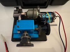 LRP Kollektor Drehbank ,Diamantmeissel, Akku,Einlaufstand,Kohlenschleifer,Koffer