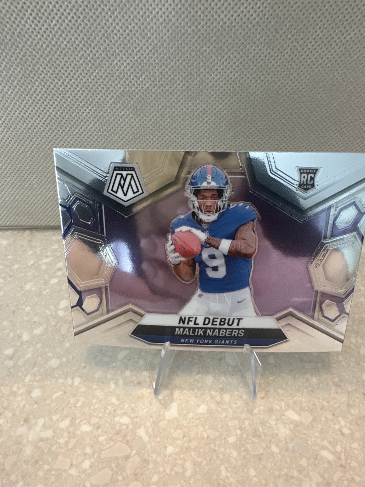 2024 Panini Mosaic - NFL Debut Malik Nabers #284 (RC)