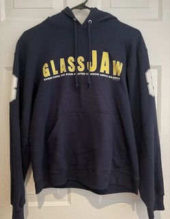 Vintage Jerzees Glassjaw Band Navy Hoodie