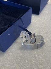Swarovski Christmas classics Rhodium rocking horse 718988