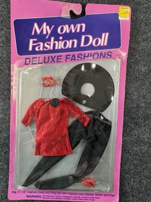 Vintage My Own Fashion Doll Deluxe Fashions Sealed Barbie Size Outfit