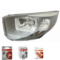Halogen Scheinwerfer Frontscheinwerfer Rechts H4 FüR KIA Picanto Inkl. Lampen