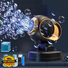 Bubble Machine Automatic Blower 20000 Bubbles LED Rechargeable Party Wedding