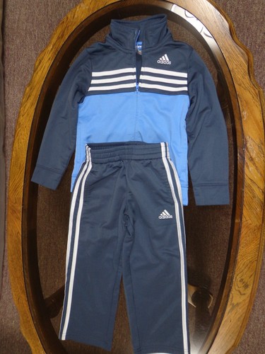 Adidas Toddler Boy's Jacket & Pants (2)-Set Size 24M-4T - Picture 4 of 22