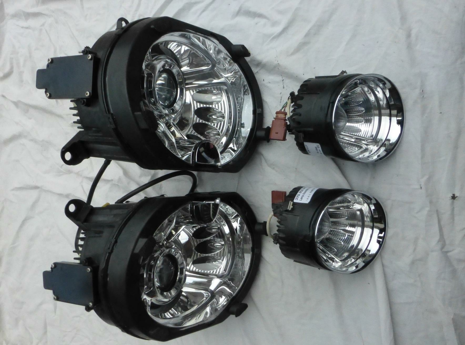 2011-16 Bentley Mulsanne Complete Front Headlight Headlamp Turn Signal Lamp OEM