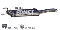 Ernst 142144 EndschalldäMpfer FüR VW