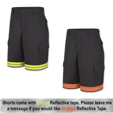 Brand New Red Kap Reflective Cargo Work Shorts Men's Hi Vis Industrial Uniform
