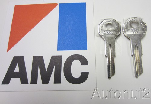 AMC keys 1957 1958 1959 1960 1961 1962 1963 1964 1965 1966 1967 1968 1969 Nash