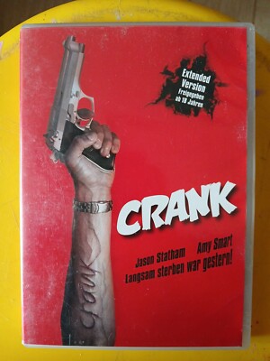 CRANK - Action mit Jason Statham - EXTENDED EDITION - DVD - FSK 18 - Neuwertig