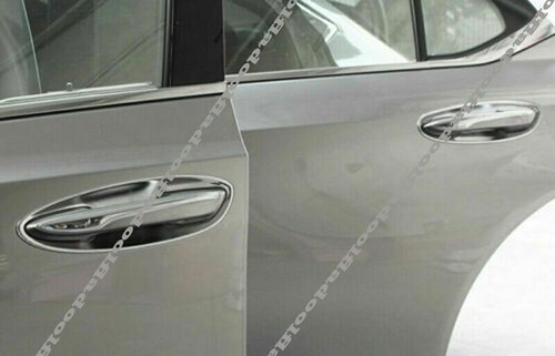 4Pcs For Lexus UX 200 250h 2019-2022 Chrome Exterior Side Door Handle Cover Trim - Picture 7 of 9