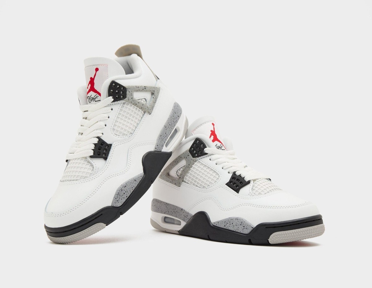 【Nike】Air Jordan 4 Retro \"White Cement\" Nike Air Jordan 4 Retro 
