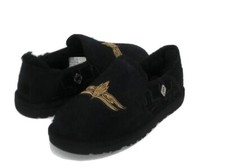 UGG X CHILDREN OF DISCORDANC SLIPPERS SUEDE BLACK US MEN 5 / WOMEN 6
