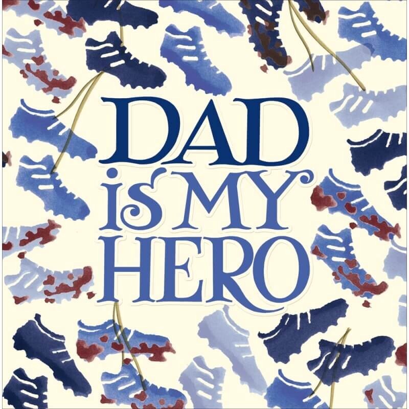 Fathers Day Card Football Boots – Emma Bridgewater Designer Greeting Card