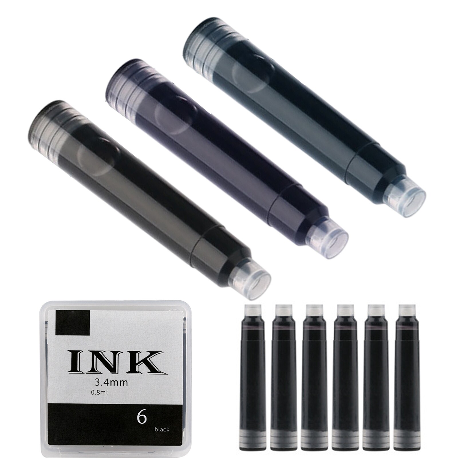 Universal Fountain Pen Ink Converter for Cross Reusable Refill Replace