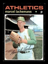 1971 Topps Baseball #84 Marcel Lachemann EX *d4