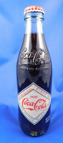 VTG COCA-COLA LIMITED EDITION 8.5 OZ BOTTLE "THE ORIGINAL SINCE 1886" ATLANTA GA