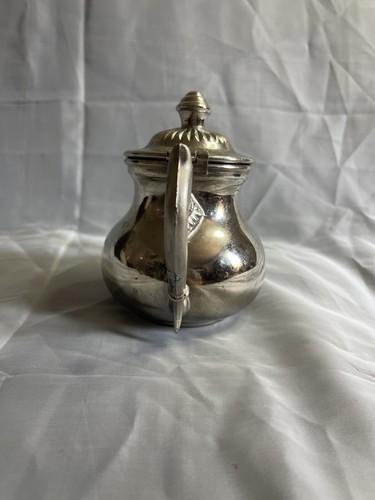 TEIERA VINTAGE MAGMA MAROCCHINO METALLO ARGENTO CON CERNIERA SUPERIORE OTTIME CONDIZIONI - Foto 2 di 7
