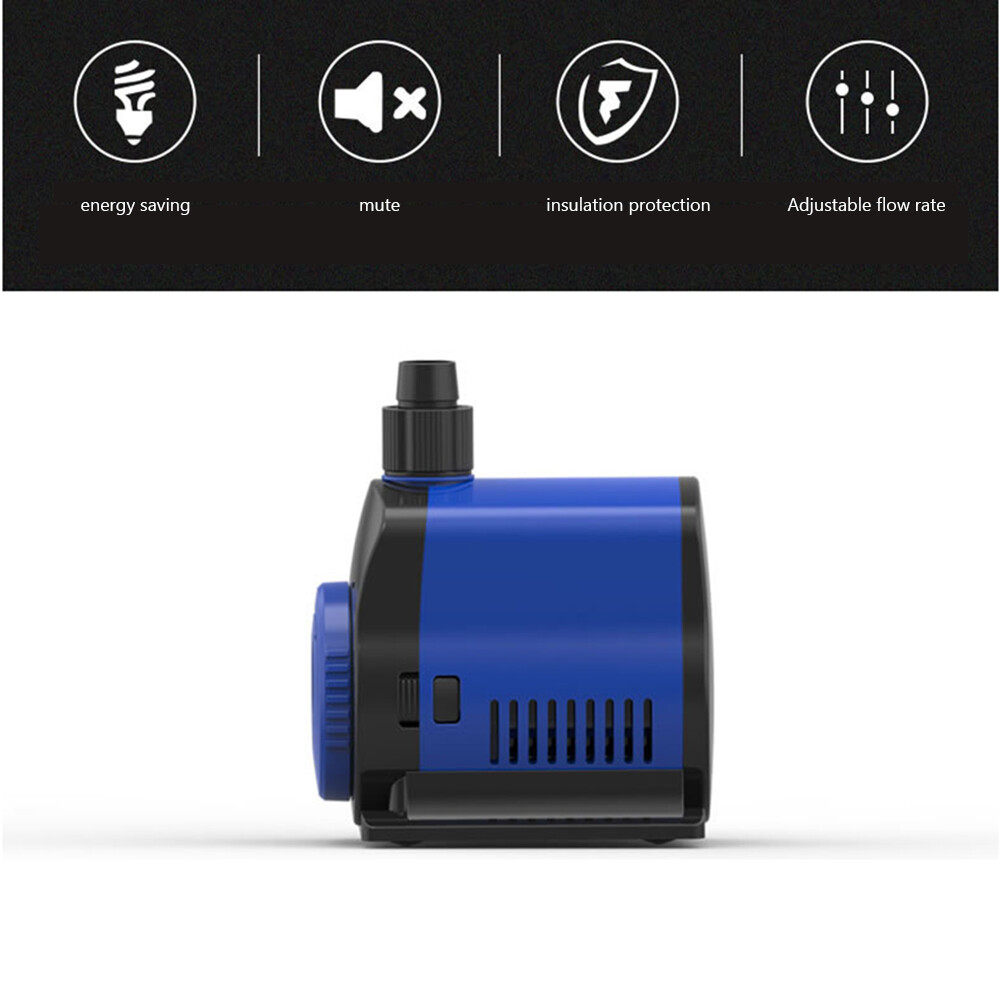 uk 5/14/20/35/45/80W Bottom Suction Pump Ultraquiet Circulation Pump