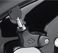 Harley Davidson Hold Fast Locking Latch - Black - 52300514