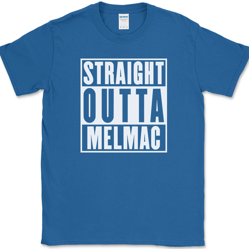 Straight Outta Melmac T-Shirt Funny TV Show Alf Planet Humor Novelty Gift Tee - Picture 5 of 10