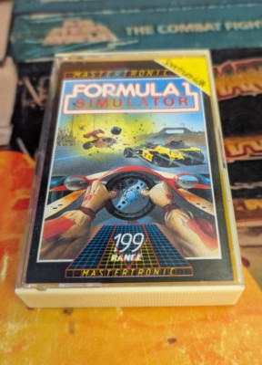 Formula 1 Simulator (1986) Spectrum 48k (Tape, Manual, Box) works 8-bit