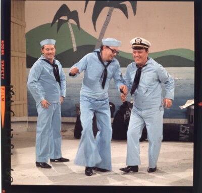 Morecambe & Wise Show 1968 Eric Ernie Sailors Original 2.25 x 2.25 Transparency