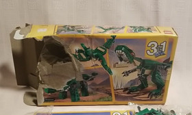 2 LEGO CREATOR 3 in 1 Sets - 31123 Off-Road Buggy & 31058 Mighty Dinosaurs -OPEN