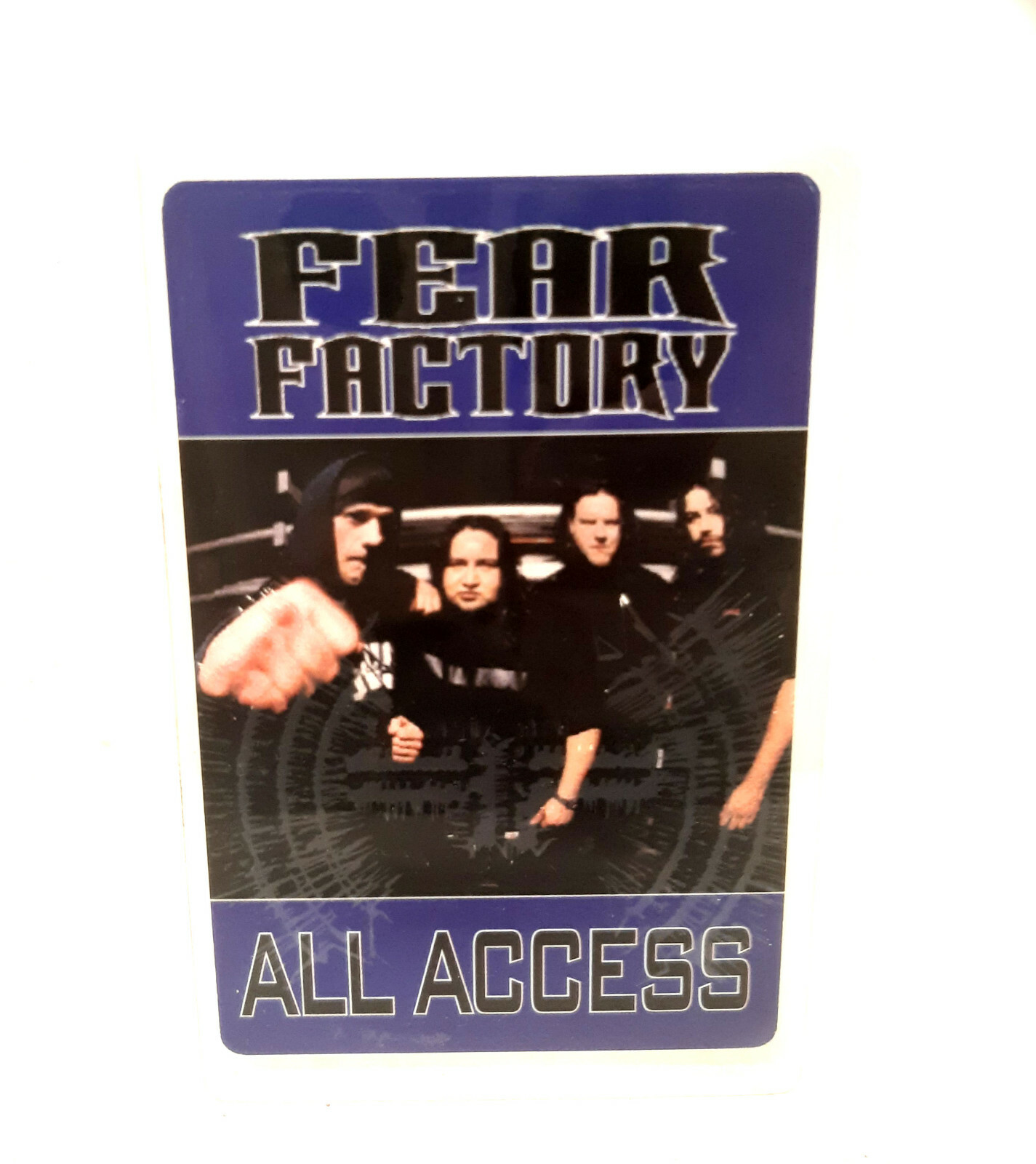 Authentic Fear Factory Backstage Pass Heavy Metal Rock Music Memorabilia Ebay