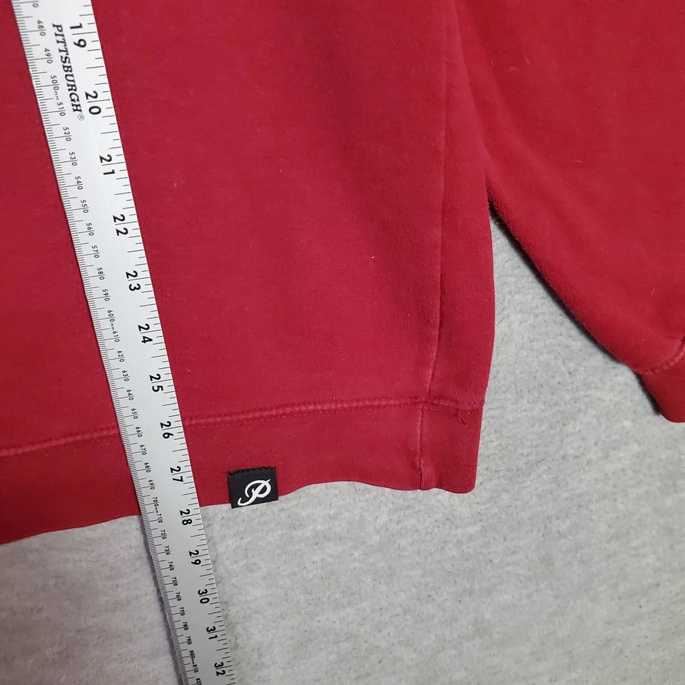 Primitive Men Sweatshirt XL Red Hot Babe Graphic Crew Neck Long Sleeve - Image 3 of 4