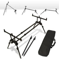 Rod Pod Ruten-Halter 3 Ruten Aluminium RutenstäNder & Angel-StäNder Mit Tasche