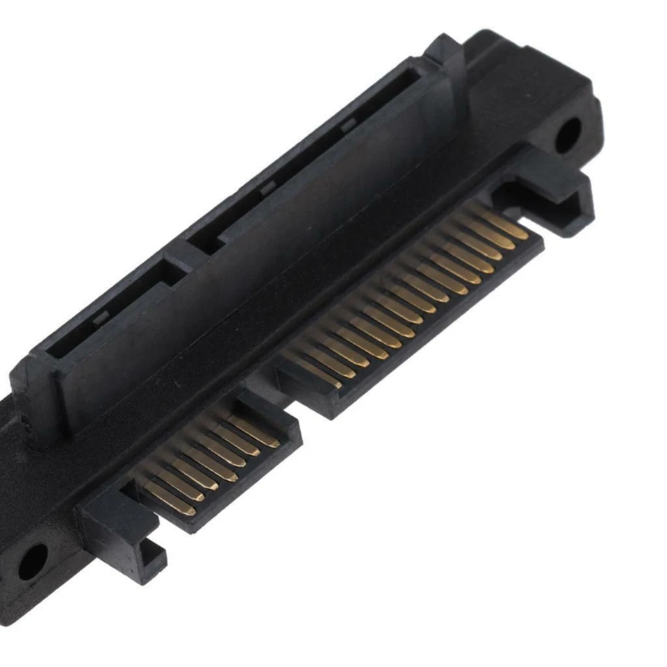 Convertitore adattatore di estensione da SATA 22 pin maschio a SAS 7 + 15 pin - Immagine 4 di 4