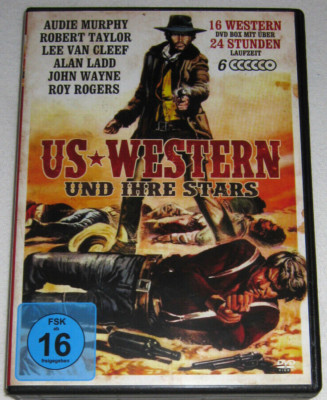 US-Western und ihre Stars - 16 Western auf 6 DVDs - NEUWERTIGER Zustand
