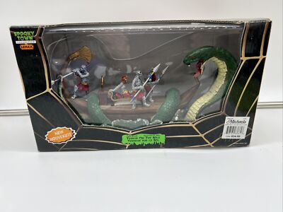 Lemax Spooky Town Terror On The Nile Table Accent Halloween Décor Retired 2013