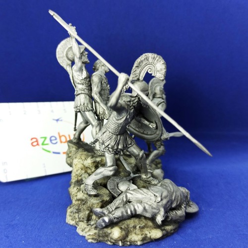 Greece Battle of Thermopylae 5th century BC 1/32 Scale Unpainted Tin Figure - Picture 11 of 12