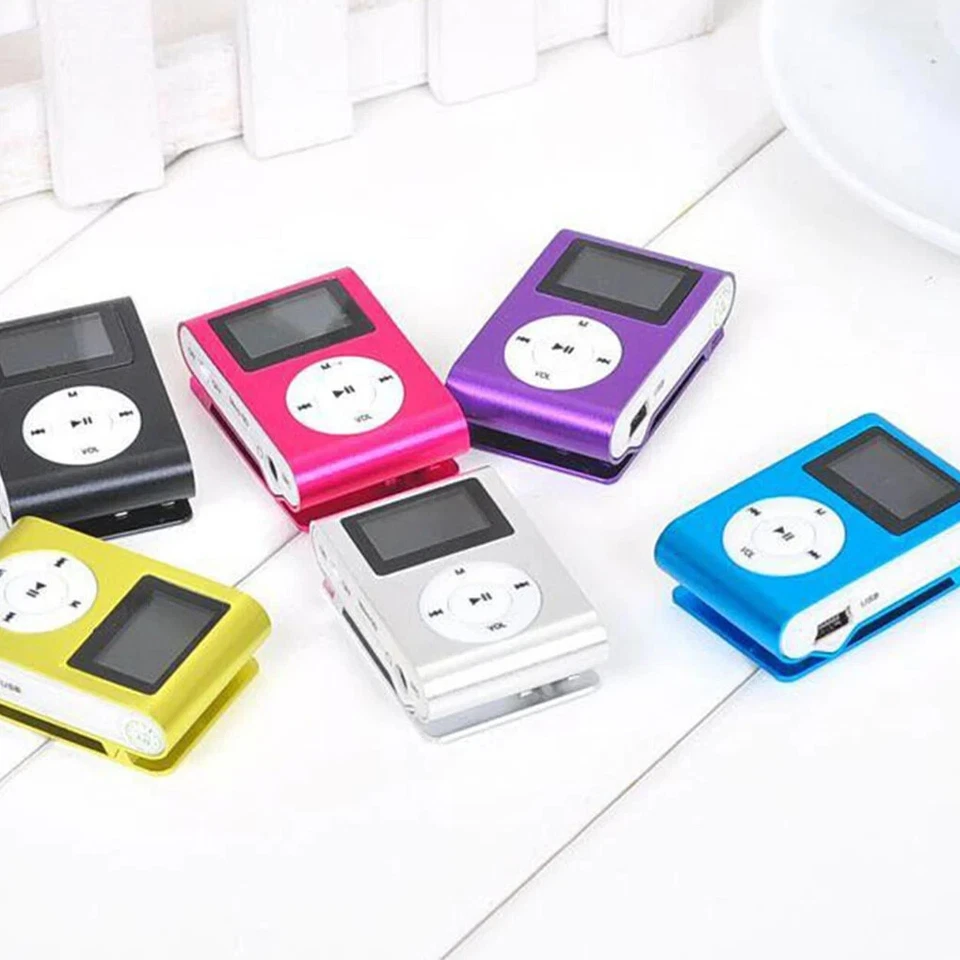 MP3 Lettore Musicale Con Schermo Digitale Riproduce Audio Mini Clip Supporto SD - Immagine 3 di 4