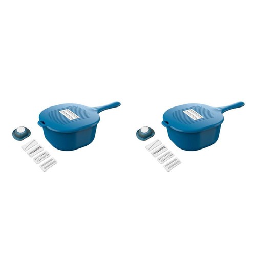 2 Pcs Gemüseschneider Würfelschneider Praktischer Lebensmittelzerkleinerer - Bild 10 von 12