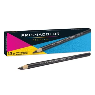 Prismacolor Premier Ebenholz Graphit Skizzierstift, Schachtel mit 12