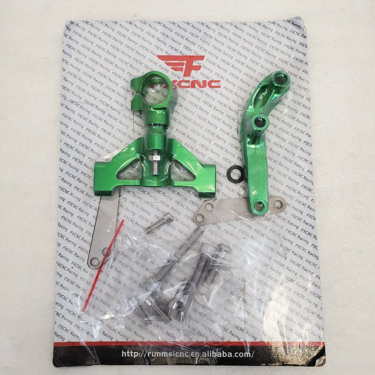 FXCNC ZX-14R Steering Damper Stabilizer Buffer Control Bar