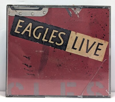Live by Eagles (CD  1989)  FREE SHIPPING Elektra/Asylum Records