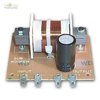 Subwoofer-Weiche, Frequenzweiche, Frequenz Weiche 100/200 Watt, 12 Db, 4-8 Ohm