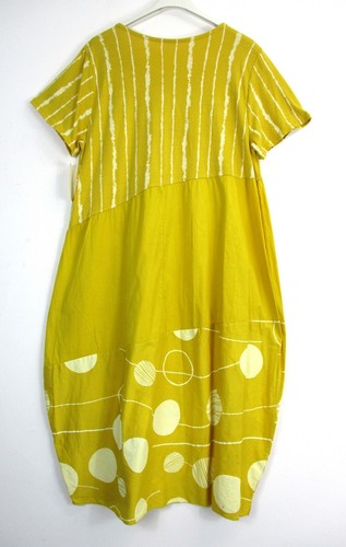 LagenLook Womens Ladies 95% Cotton Summer dress Pockets One Size : Plus: 14-18 - Picture 19 of 89