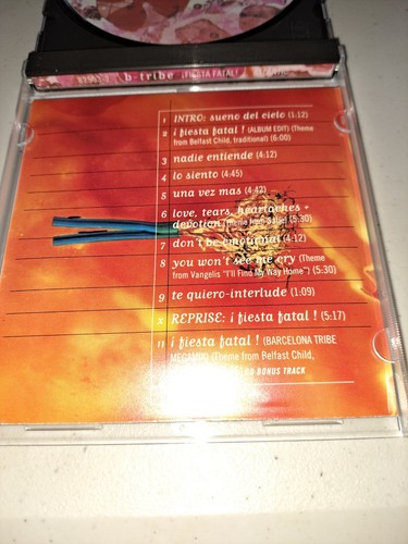 CD B-Tribe: Fiesta Fatal! (1994, Atlantic (Label)) Tanz - Bild 4 von 4