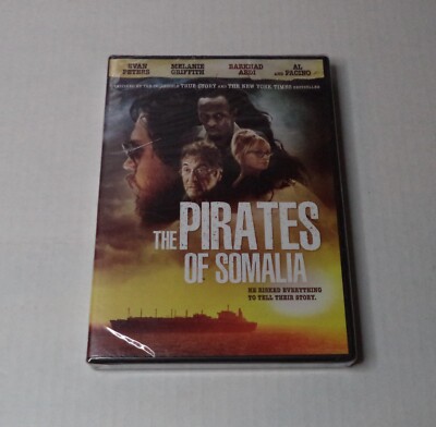 THE PIRATES OF SOMALIA (2017) DVD *NEW & SEALED* Al Pacino Evan Peters