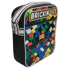 Brickin' It Flight Bag. School College Backpack Retro Funky Cool Novelty Gift