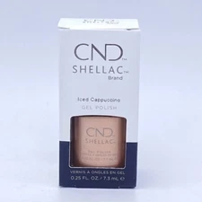 CND Shellac - Iced Cappuccino - 0.25oz / 7.3ml