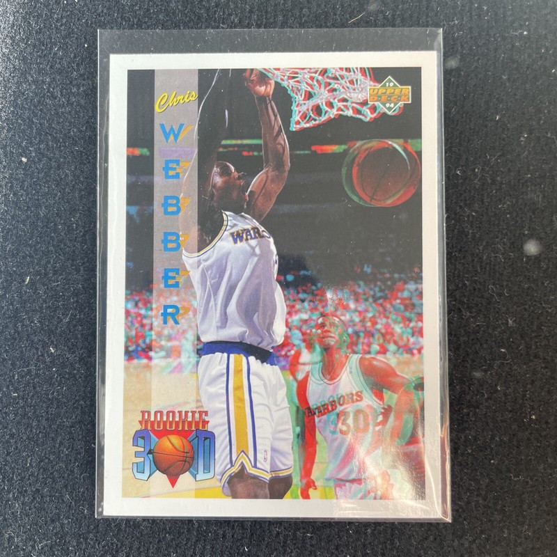 1993 Upper Deck Pro View #81 Chris Webber  RC